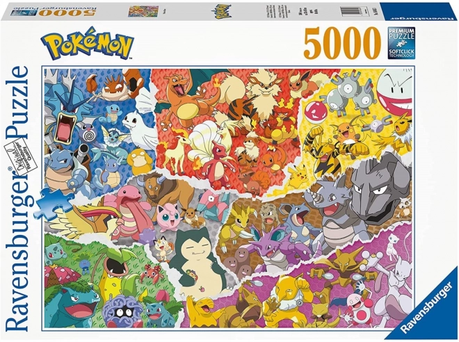 Puzzle 5000 kosov Pokémon