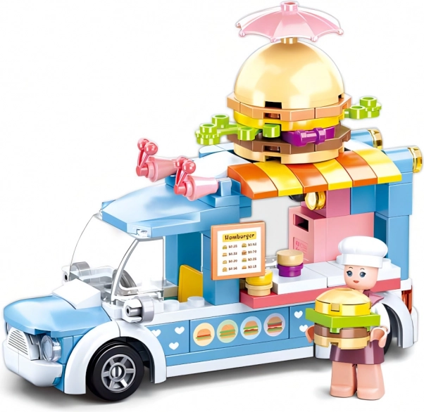 Sluban Girls Dream Premična Burgerjeva Prodajalna