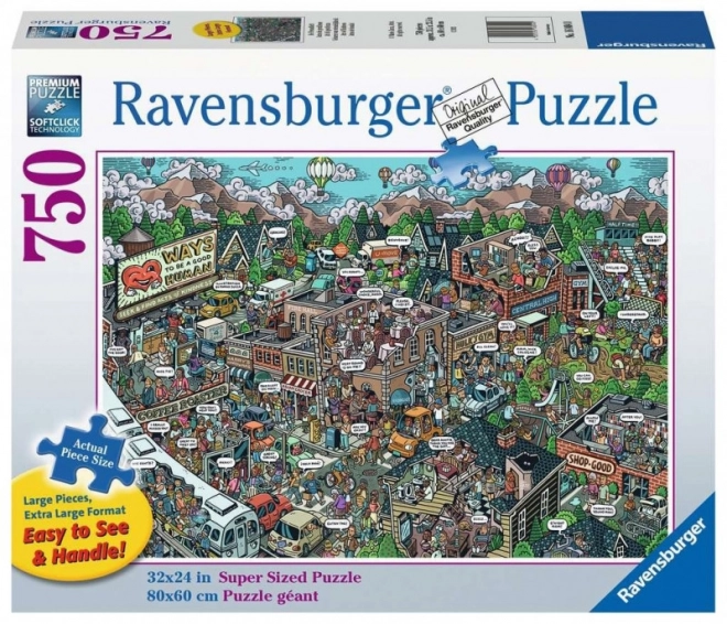 Ravensburger uganka Dejanja prijaznosti 750 kosov