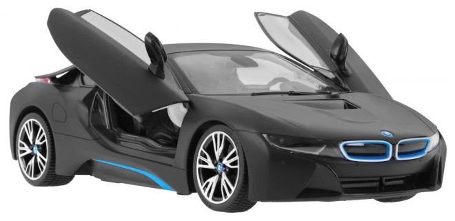 BMW i8 črne RASTAR 1:14 avto na daljinsko upravljanje + 2,4 GHz daljinsko upravljanje