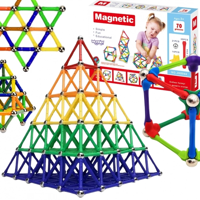 Magnetni komplet Woopie 70 kosov