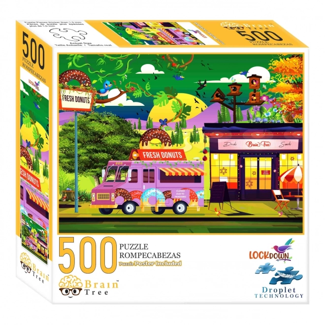 Brain Tree Puzzle Zaprt Svet 500 kosov