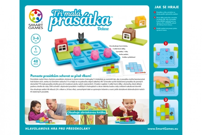 Mindok Smart Igra Tri Mala Prašička