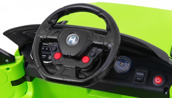 Električni avto Land Rapid Racer zeleno