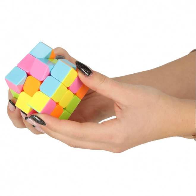 Uganka kocka 3 x 3 neon