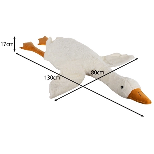 Velika plišasta gos za otroke 130 cm