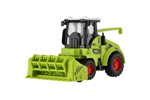 Plastičen kombajn 7x12cm na vztrajnik 2 vrsti