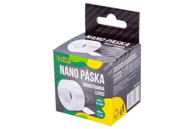 Dvostranski lepilni nano trak, 1m x 5cm