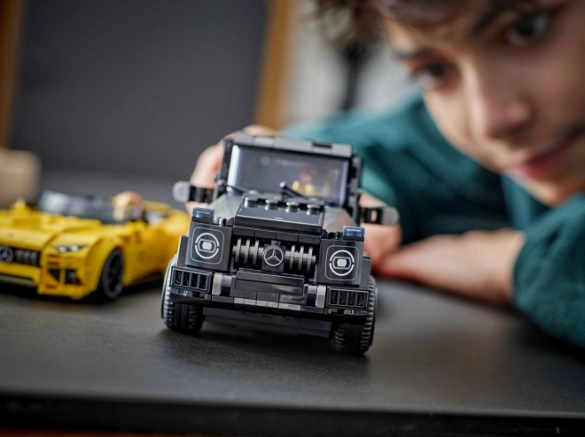 LEGO Speed Champions 76924 Mercedes-AMG G 63 in Mercedes-AMG SL 63