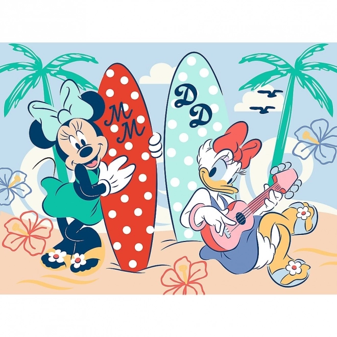 Puzzle Barvna Minnie 30 kosov