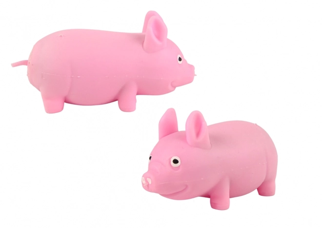 Elastična roza igrača squishy prašiček