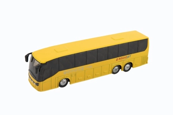 Avtobus RegioJet kov/plast 18,5 cm na vzmetni pogon v škatli