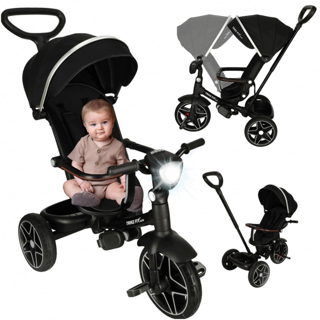 Trike Fix Elite trikolesni voziček črn