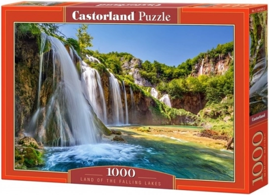 Sestavljanka 1000 kosov Land of the Falling Lakes