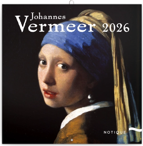 Beležni koledar Johannes Vermeer 2026