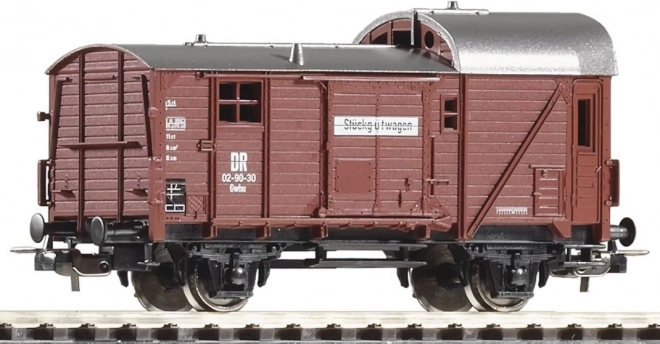 Model dvoosnega pokritega vagona DR Era III