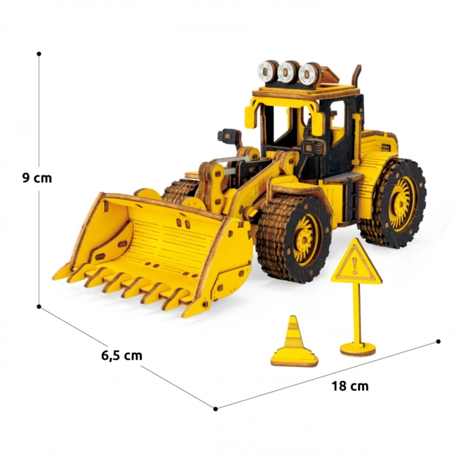 RoboTime lesene 3D sestavljanke - Nakladač