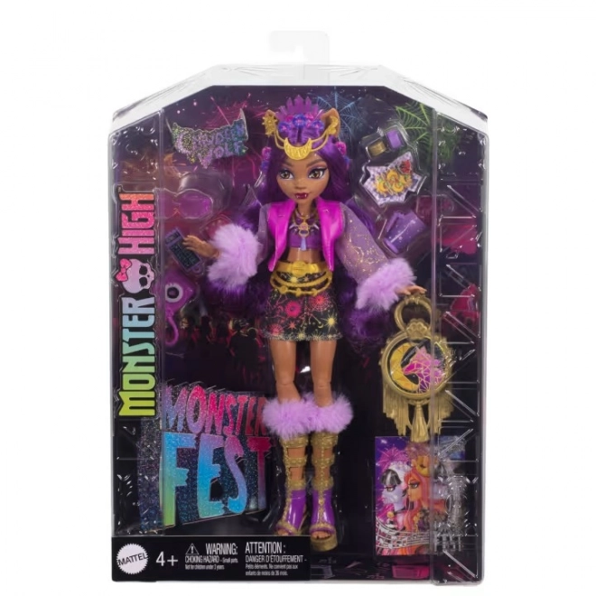Barbie Monster fest lutka - clawdeen HXH80