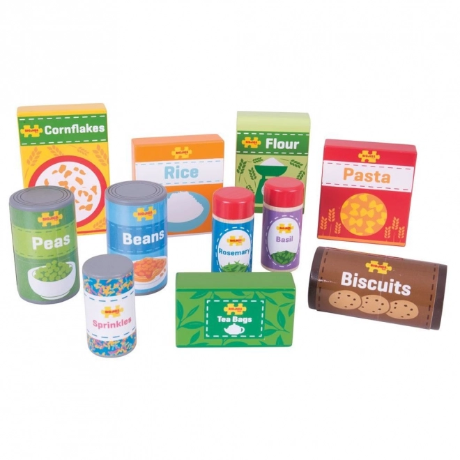 Bigjigs Toys Set trajnih živil