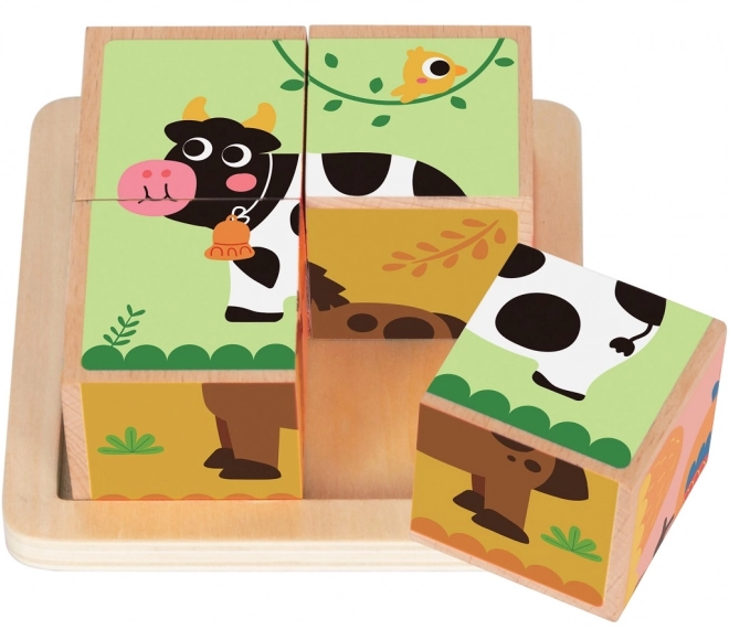 2Kids Toys Lesene Kocke Farma 2