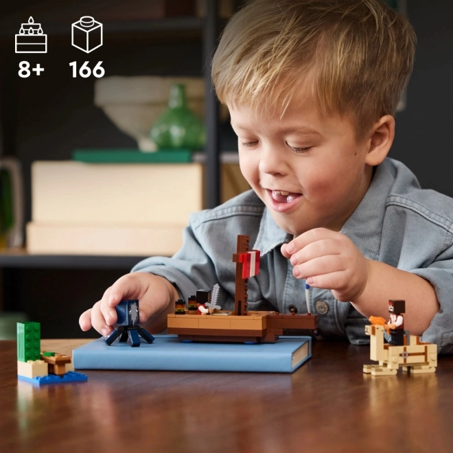 LEGO Minecraft 21259 Piratsko popotovanje