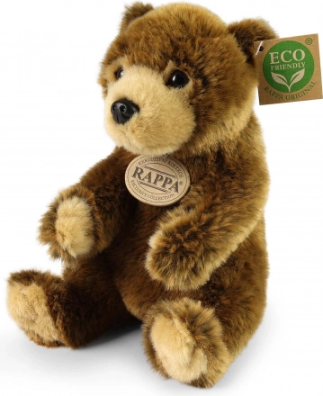Plišasti rjavi medved 19 cm eco-friendly RAPPA