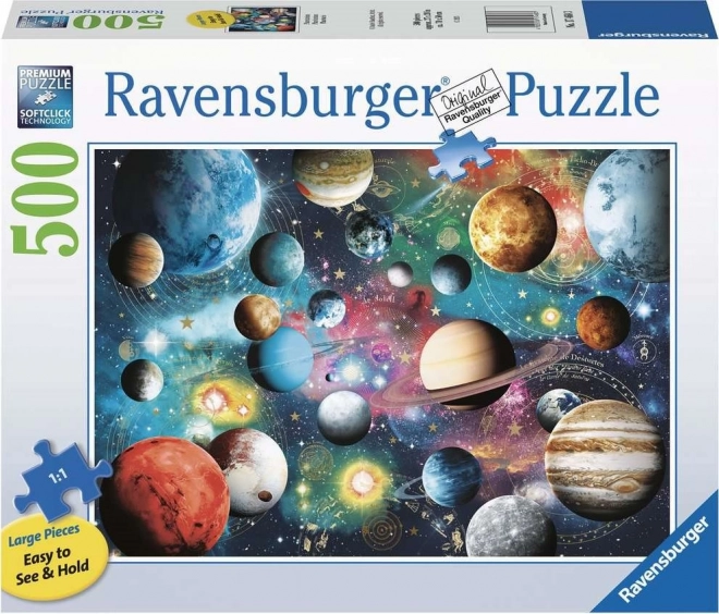 Puzzle Vesolje XXL 500 kosov Ravensburger