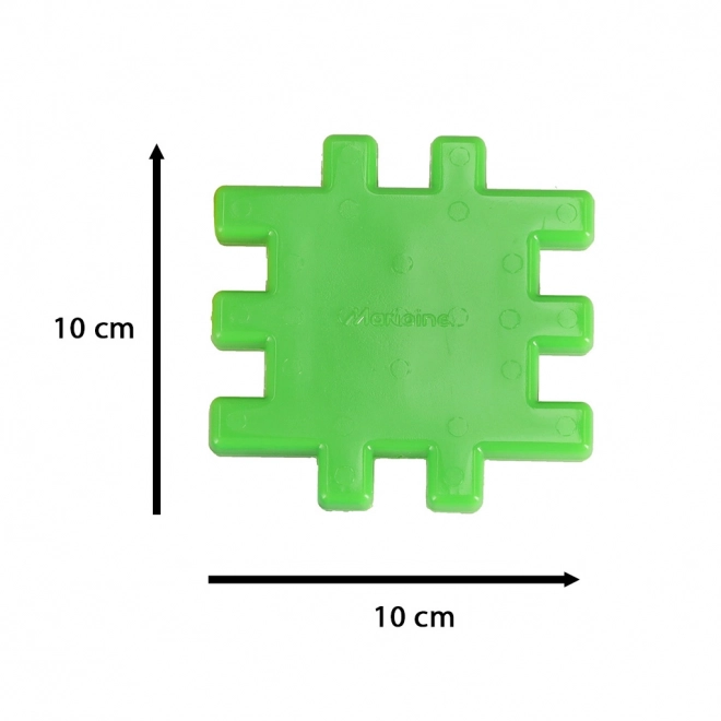 Barvne gradbene kocke Wafle Marioinex - 48 kos