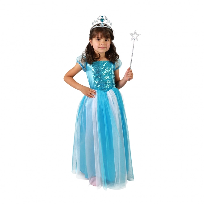 Otroški kostum princesa Modrinka (S)