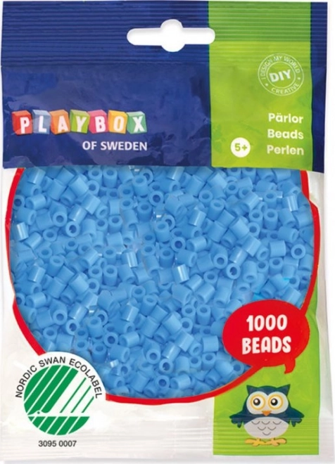 Playbox likalni kroglice svetlo modre 1000 kom