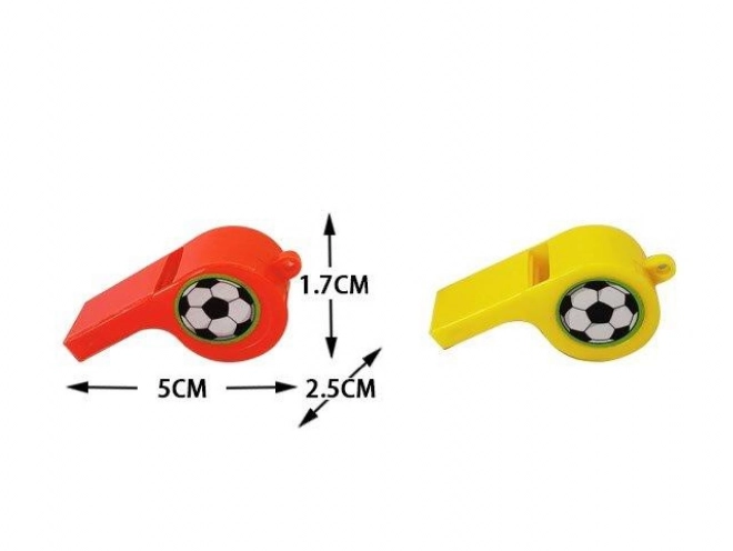 Plastična piščalka 5 cm