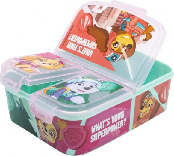 Škatla za prigrizke Multi Paw Patrol – dekliška moč
