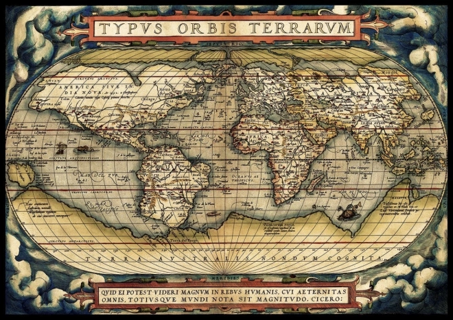 ART PUZZLE Sestavljanka Prva sodobna atlasa iz leta 1570, 3000 kosov