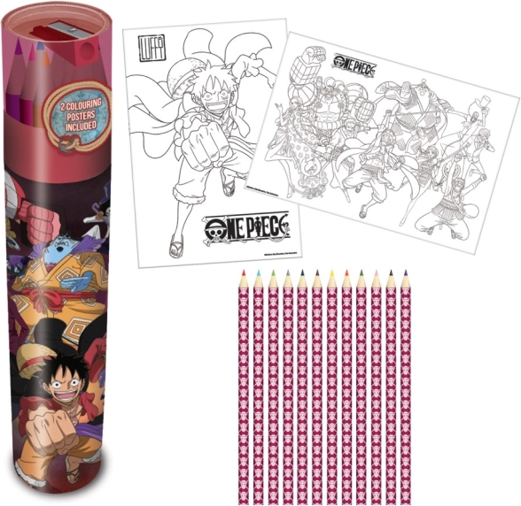 Komplet barvic ONE PIECE 12 kosov v etuiju