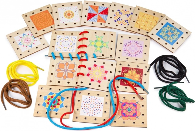 Bigjigs Toys lesene prebadalne slikice