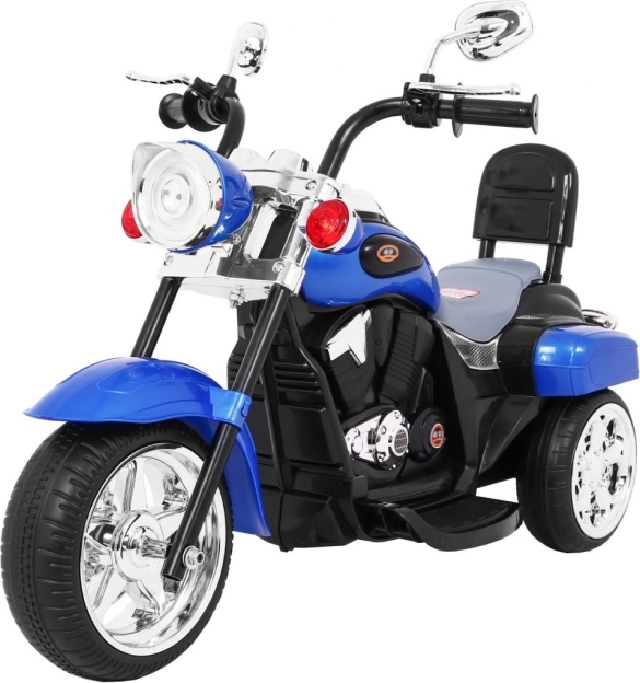 Otroški električni trikolesnik Chopper NightBike – Modra