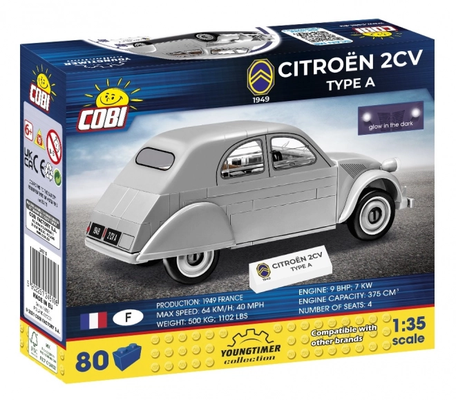 Stavebnica Citroën 2CV Tip A 1949