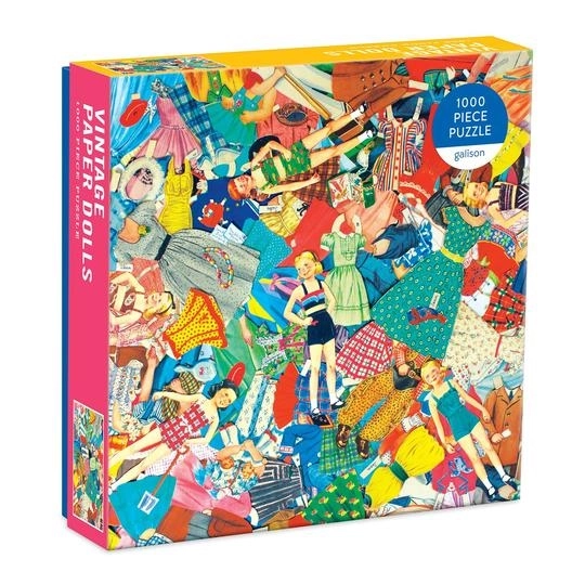 Galison Puzzle Papirnate Pundekice Vintage 1000 kosov