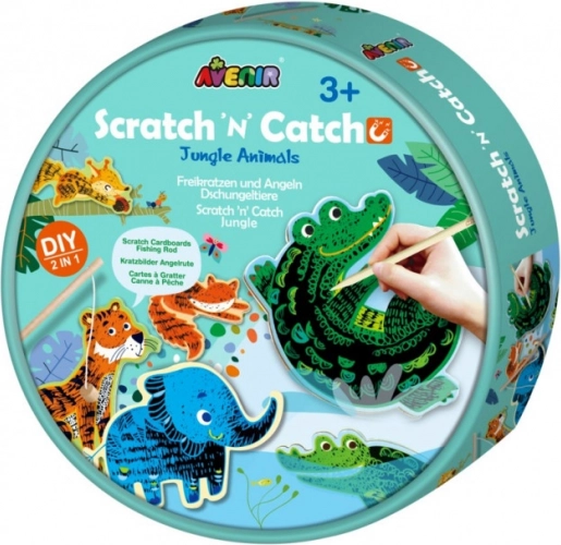 Praskalna igra – Džungelske živali Scratch 'n' Catch