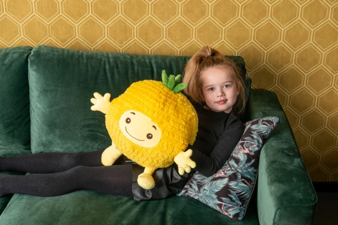 Udoben Noxxiez HW751 Ananas - grelna plišasta blazina 3 v 1