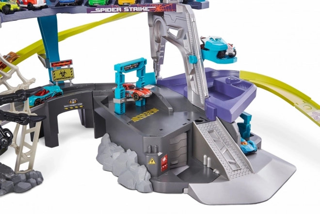 Steza za avtomobile ZURU Metal Machines: Napad Pajka