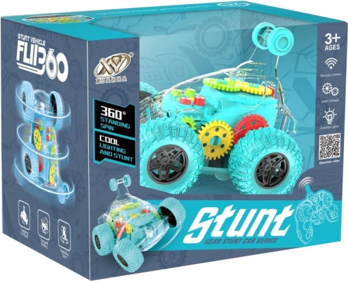 RC avto prozorna zelena