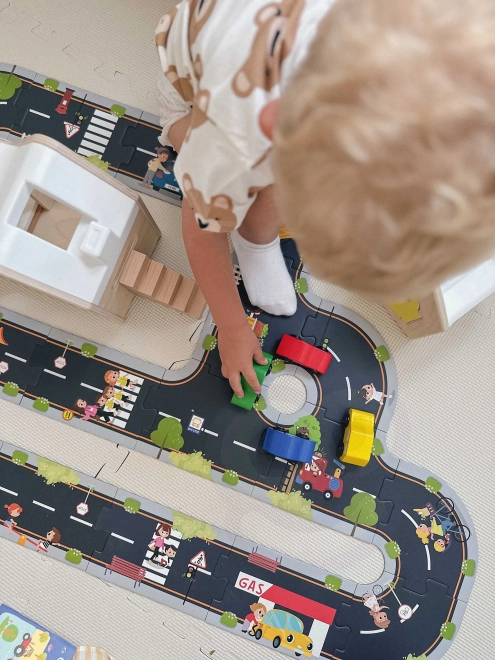 Puzzleska Tooky Toy Avtocesta