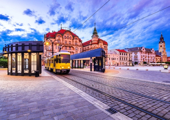 Sestavljanka Trg Unije, Oradea, 1000 kosov