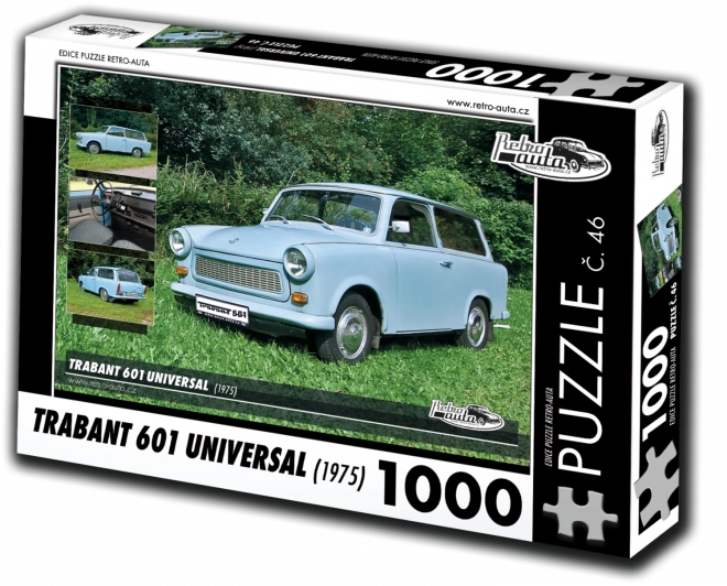 Sestavljanka Retro-Avtomobili Trabant 601 Universal 1000 kosov