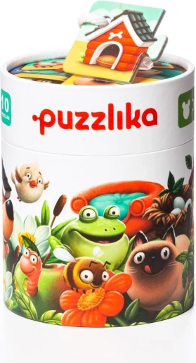 Puzzlika Moj dom – izobraževalne puzzle za otroke, 20 kosov