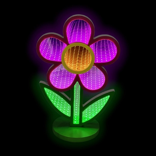 LED neonska lučka v obliki cvetlice 2Kids Toys