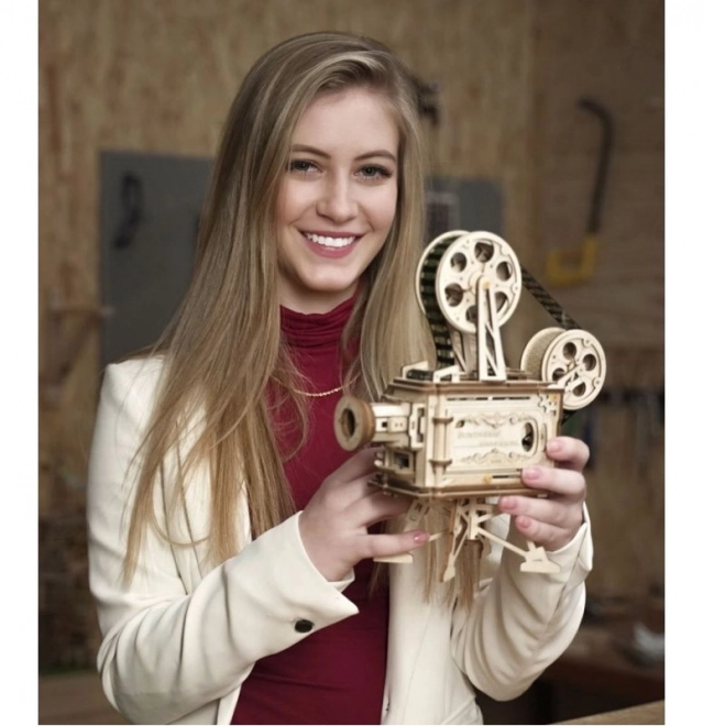RoboTime 3D lesene mehanske uganke Filmski projektor