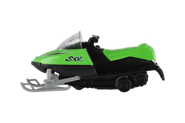 Igrača snežni skuter kovina/plastika 13 cm, na navijanje, 6 barv
