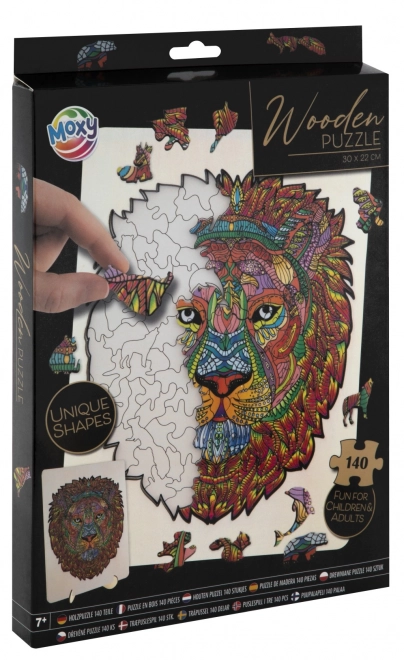 MOXY Obrisi Puzzle Lev 140 Kosov